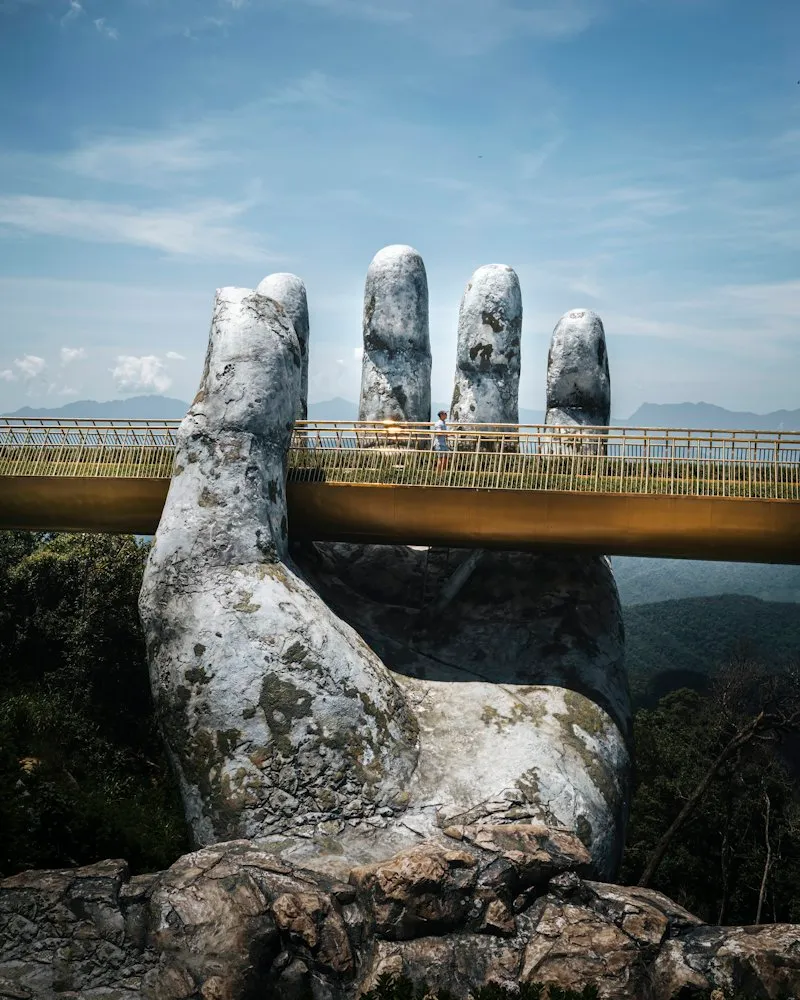 Golden Bridge near Da Nang